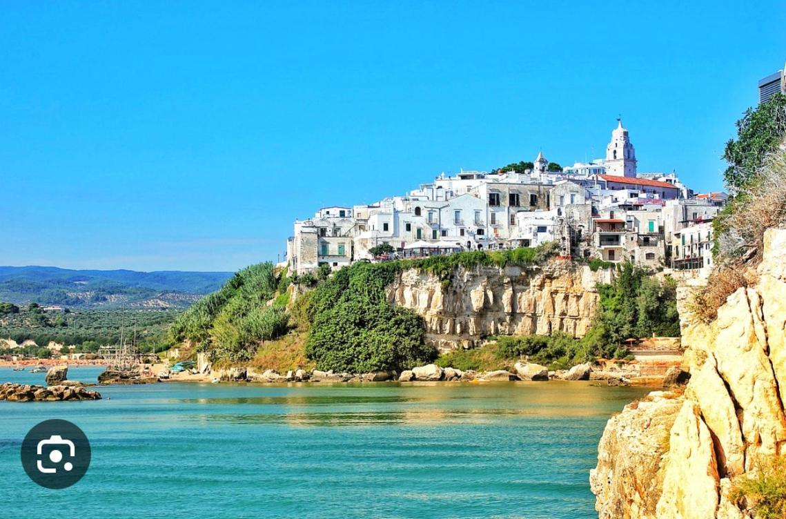 B&B Tra Le Vie Del Borgo Vieste Bagian luar foto